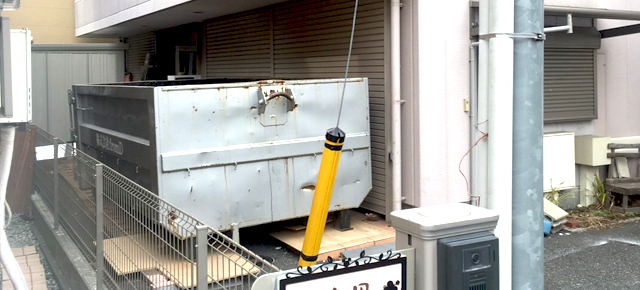 コンテナ設置写真